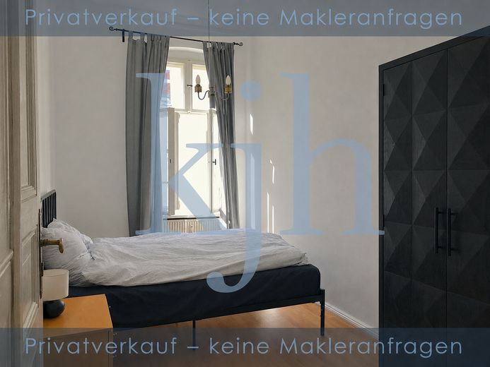 Repräsentative Altbau Wohnung - BERLIN SCHÖNEBERG – Schlafzimmer