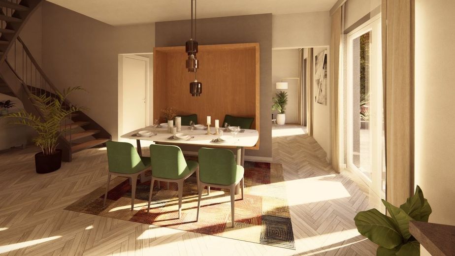 DAS KLASSISCHE EINFAMILIENHAUS MIT OFFENER BAUWEISE – Ansicht Esszimmer