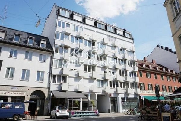 1-Zimmer Wohnung zu vermieten mit Balkon in Maxvorstadt
