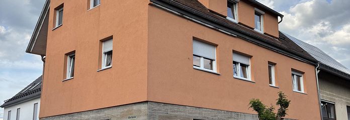 Ehemaliges Gasthaus mit viel Potenzial – Wohn- und Gewerbeimmobilie in 97900 Külsheim – Hausansicht