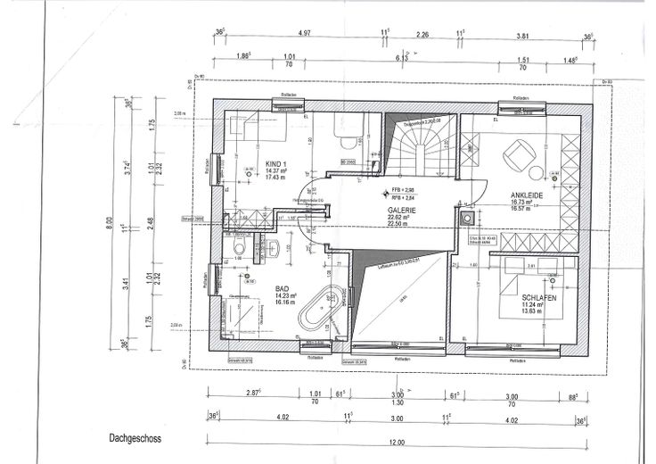 L’architettura incontra la natura – casa in muratura con privacy e un’esperienza abitativa straordinaria – Grundriss DG