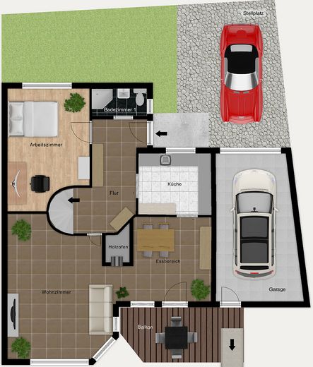 Grundriss EG