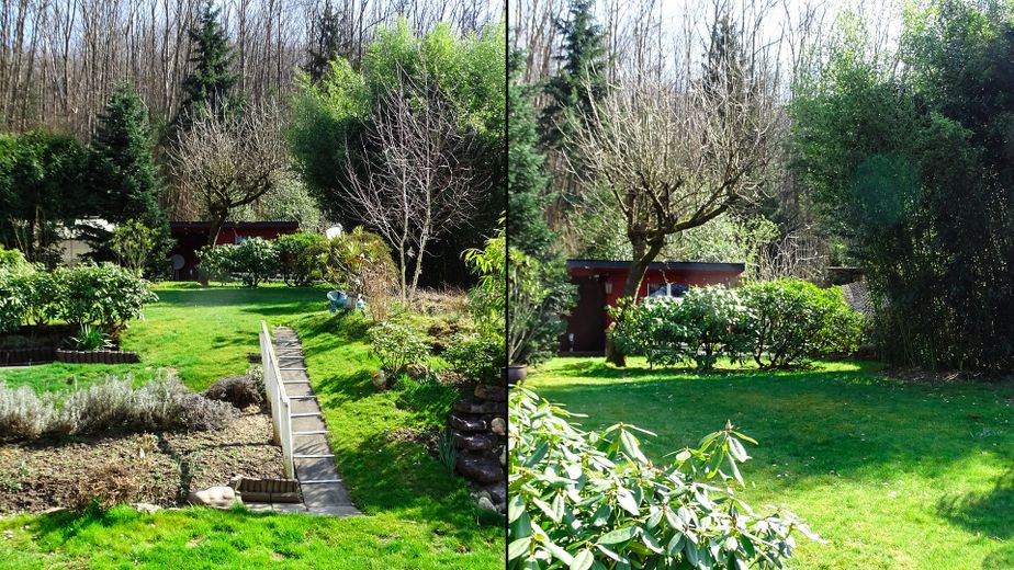 Arriver, respirer, profiter de la vie : vaste bonheur d’habiter en lisière de forêt - un refuge parfait – Hinterer Garten