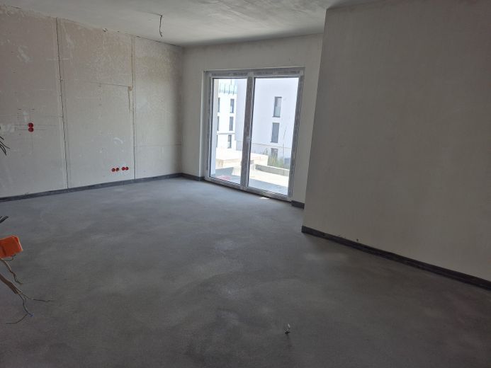 Wohnung im Bau, stadtnah im Hafenquartier Graf Bismark mit Balkon am Yachthafen/Kanal für 2 Personen – Ess-Wohnbereich Whg. 28