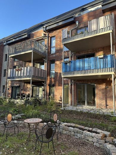 4-Zimmer-Wohnung in Glückstadt am Batardeau – Innenhof