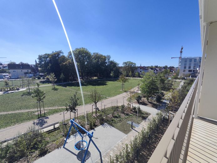 Prima occupazione: nuovo appartamento di 1 locale con cucina attrezzata, balcone esposto a sud e vista sul parco, vicino alla metropolitana e alla S-Bahn di Feldmoching – Foto 23