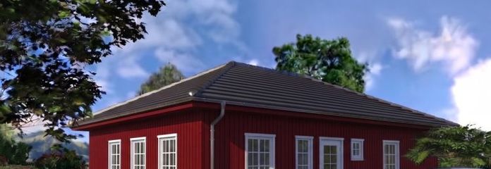 Bungalow - planned - on a 2162 m² plot with views of fields