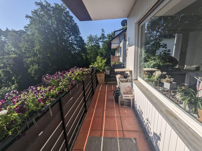 Balkon mit Ausblick