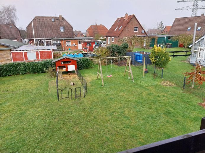 Blick vom Balkon