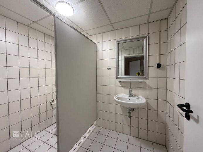 Exklusives Wohnen auf einer Ebene - 6 Zimmer, ca. 220 m², Balkon &amp; TG-Stellplatz möglich – Badezimmer