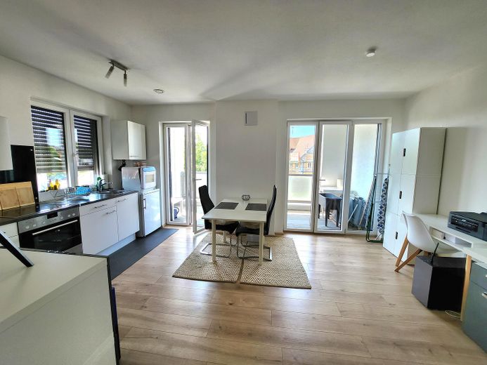 Küche, Essen, Balkon