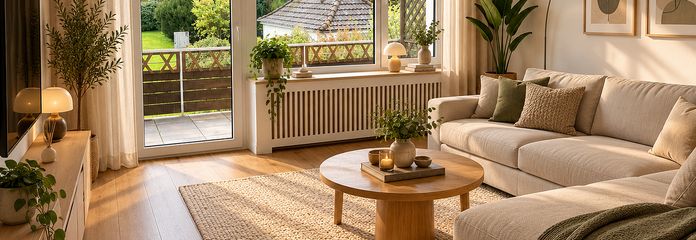 Schledehausen—2-room apartment, 1st floor – Wohnzimmer