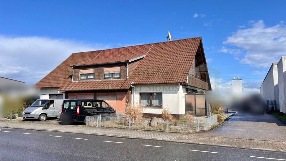 *** Doppelhaushälfte mit Potenzial in Lampertheim *** – Hausansicht 1
