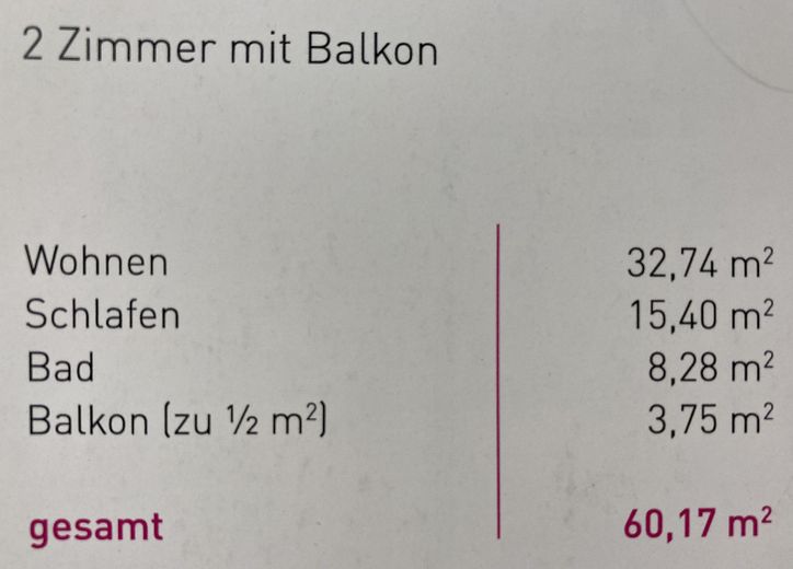 Provisionsfrei - Barrierefreie 2-Zi.-Wohnung in der Waldeckstraße, 86529 Schrobenhausen – Wohnfläche