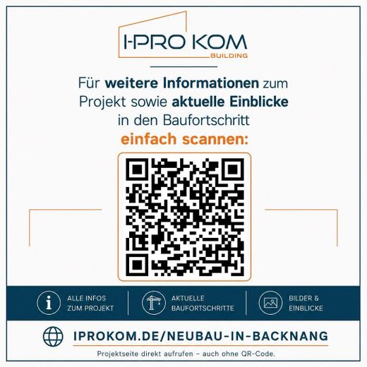 Einblick in den Baufortschritt