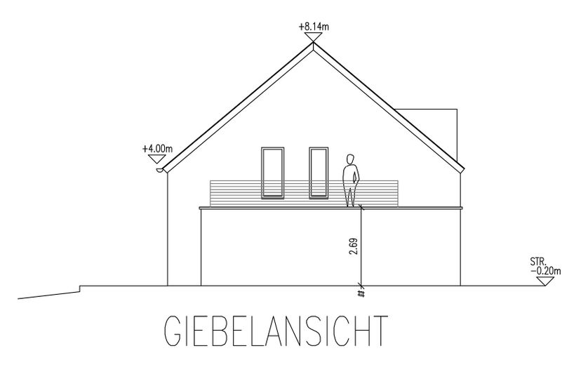 Giebelansicht