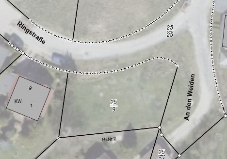 Bauträgerfreies Grundstück ca. 567 m² groß in idyllischer Lage in Teschendorf / Burg Stargard – Flurstück 25/9