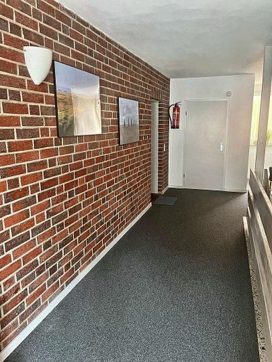 Wangerooge: mieszkanie wakacyjne z 2 balkonami – 100 m od plaży – bez prowizji – Wohnungseingang