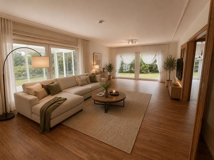 Wunderschönes Einfamilienhaus in ruhiger Wohnlage von Prenzlau – Wohnbereich Bild 2