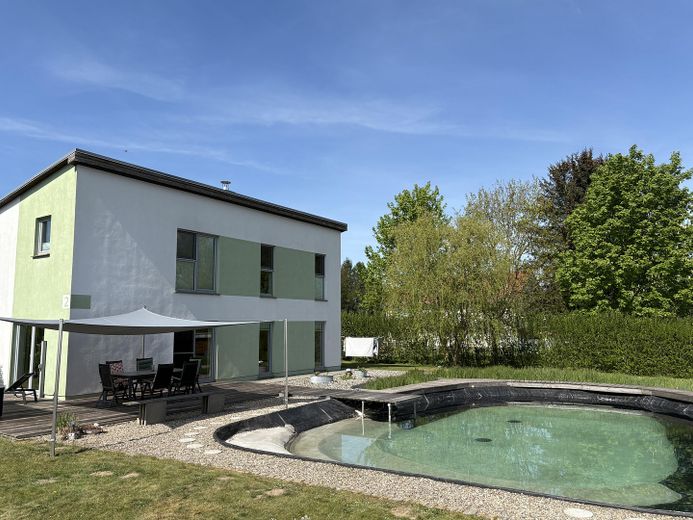 Architektenhaus (KfW 40)+ Extra Wohngebäude + Solar + Teich + Sauna – Foto 18