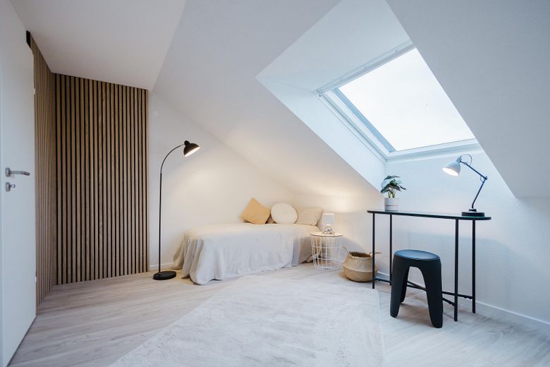 Frisch renovierte und bezugsfertige 3-Zimmerwohnung inkl. Parkplatz und mega Aussicht – Gästezimmer/Kinderzimmer