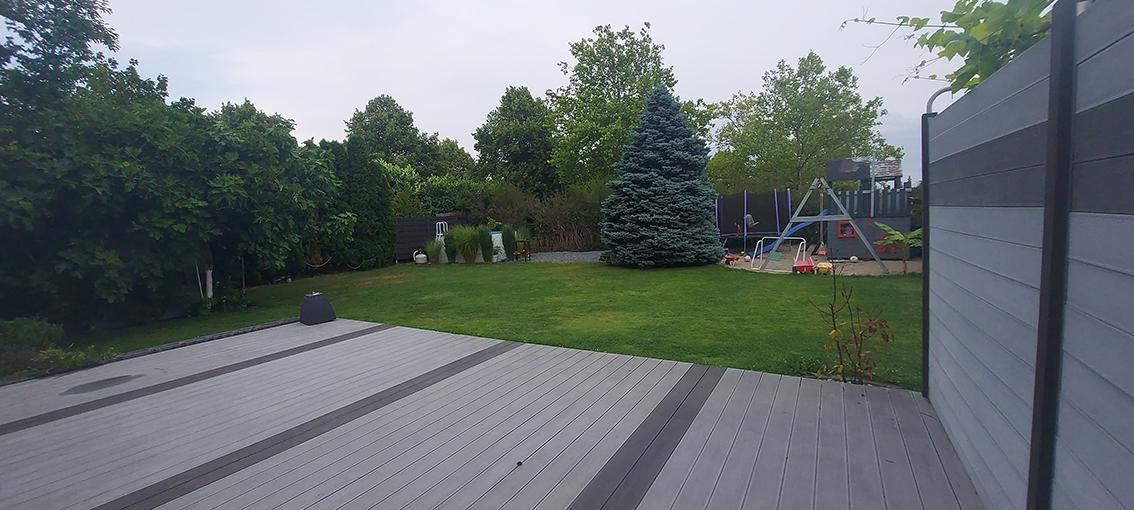 Geräumiges und modernisiertes 8-Zimmer-Einfamilienhaus mit geh. Innenausstattung in bester Lage – Sicht von Terrasse