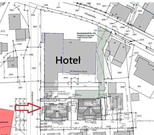 Lageplan und Nahumfeld