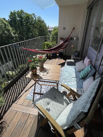 Sonniges Appartment im Zentrum Berlins vom 01.10.2026 - 31.03.2027 zu vermieten – Balkon