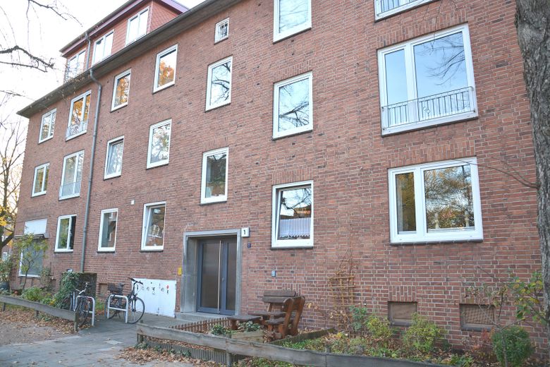 Hausfront mit Eingang