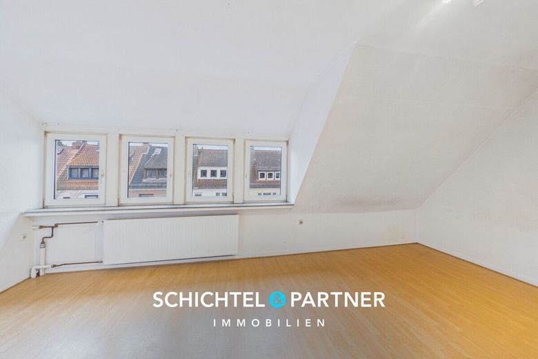 Hastedt | Libero subito: appartamento di 2-3 locali con grande potenziale di ampliamento – S&amp;P | Wohnzimmer