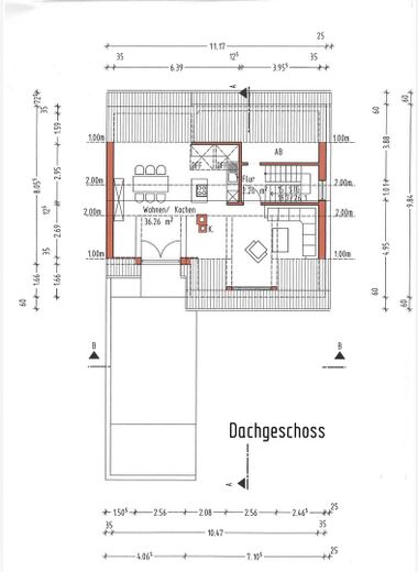 Grundriss Dachgeschoss