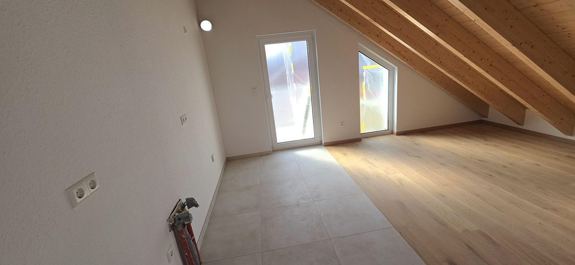 Bright 3-room top-floor new-build apartment with a great view – Küche