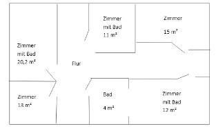 Grundriss Haupthaus OG