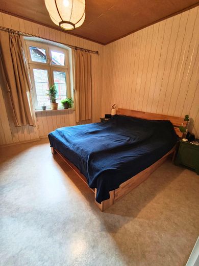 Wohnen in Bestlage: Stilvolle Doppelhaushälfte in der BASF-Kolonie – Schlafzimmer (1) OG