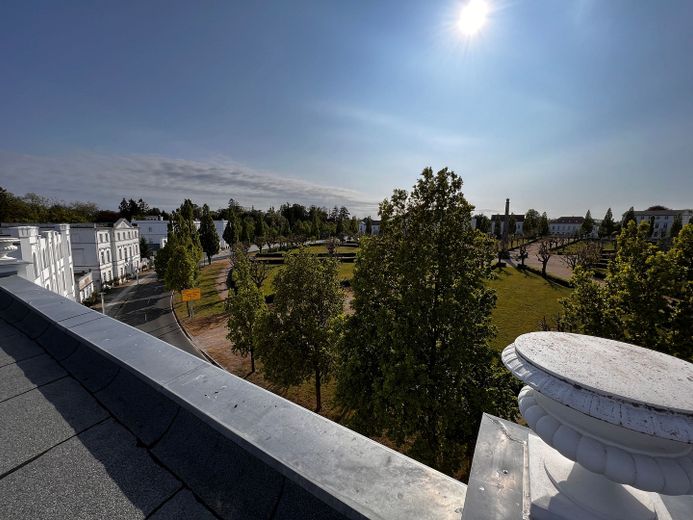 Penthouse-Traum mit Weitblick - Stillvolles Wohnen auf Rügen – Blick vom Dach