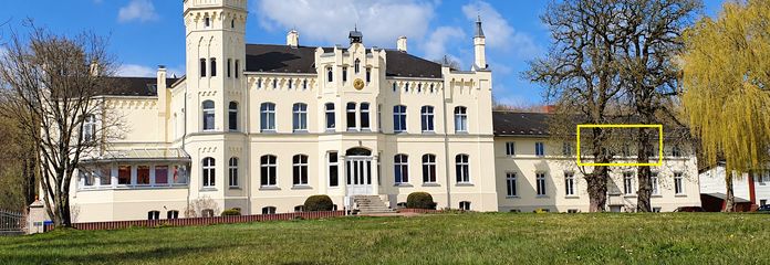 Charmante 2-Zimmer-Wohnung im Gutshaus – Naturidylle vor den Toren Stralsunds – Außenansicht