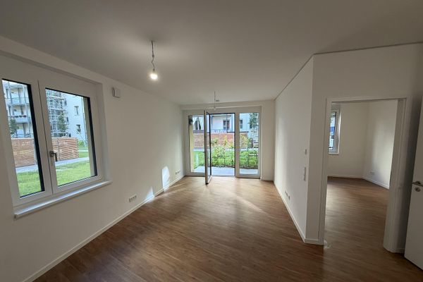 First Occupancy 2-Room New-Build Apartment | Terrace, Fitted Kitchen, Cellar