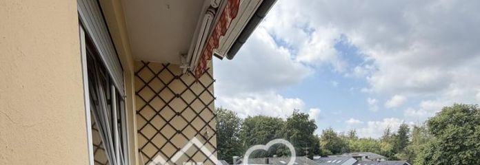 Provisionsfrei mit Stellplatz - Renovierte Wohnung mit Blick ins Grüne