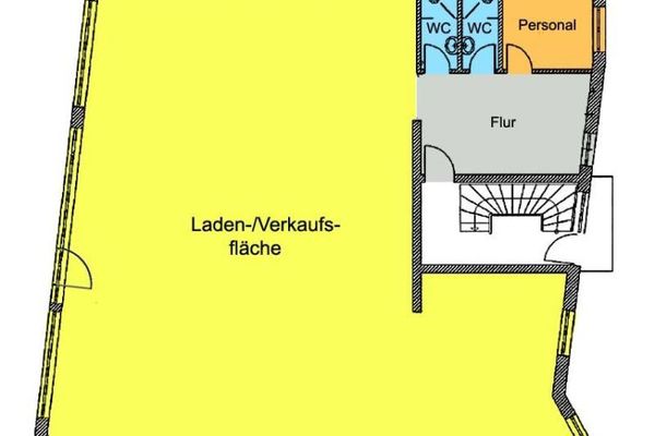 Großzügiges Ladengeschäft mit großer Fensterfront!