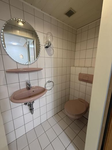 Familienidyll mit Wintergarten in der Dodesheide – Gäste-WC