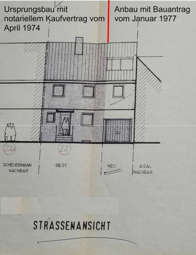 Hausansicht Straßenseite