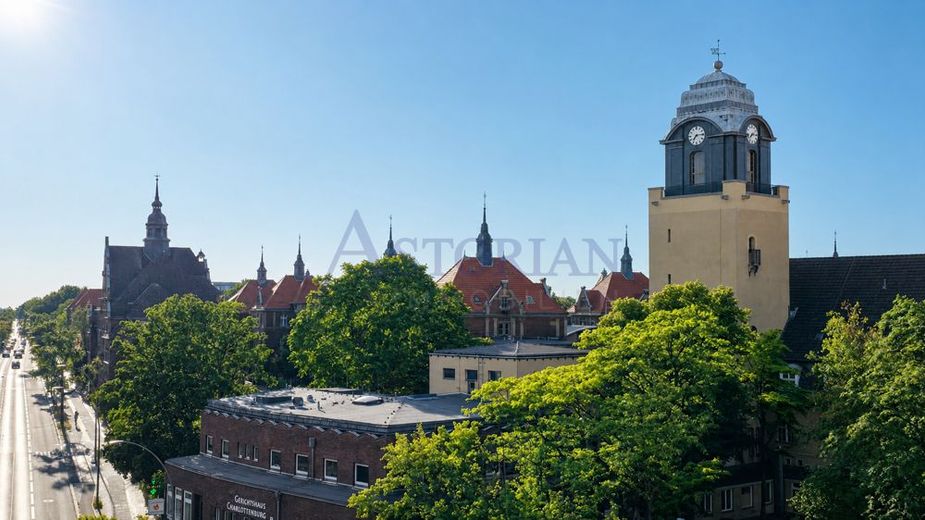 Ufficio full-service con vista sopra i tetti di Charlottenburg 
- ottimamente collegato – Ausblick