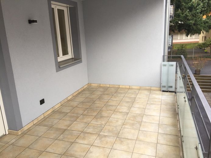 Balkon überdacht