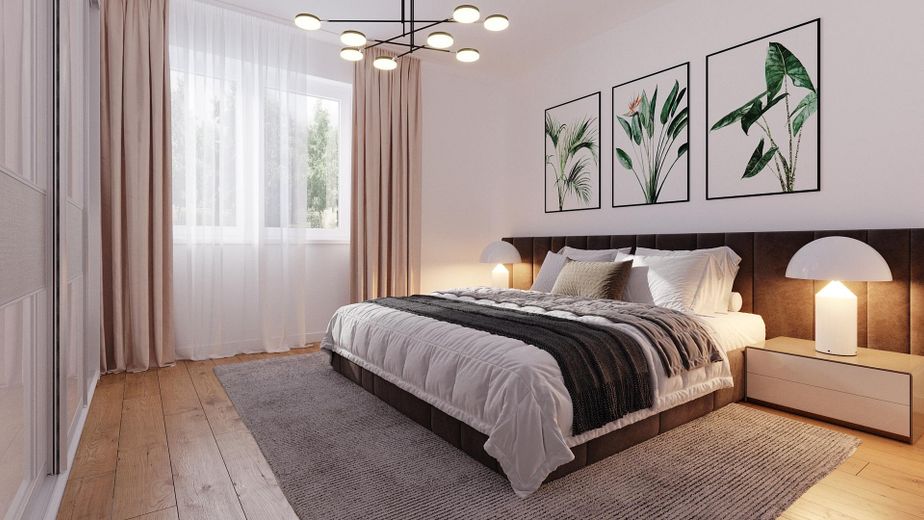 Moderne KfW-40-Doppelhaushälfte in ruhiger Lage von Bremerhaven-Wulsdorf – Schlafzimmer