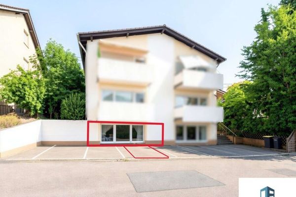 Apartamento en sótano alquilado de forma fiable con plaza de aparcamiento y baño renovado - atractiva inversión de capital