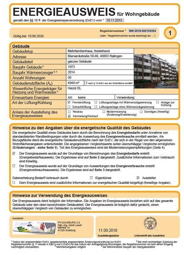 Splendido appartamento all'ultimo piano con camino, due balconi e vista sul verde – Energieausweis