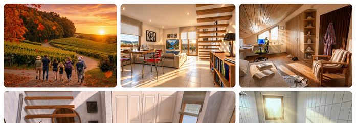 💦 3 Zimmer Maisonette-Wohnung 76,03 m² Inkl. Garage u. Stellplatz 💦 – Collage-WB-Wohnung