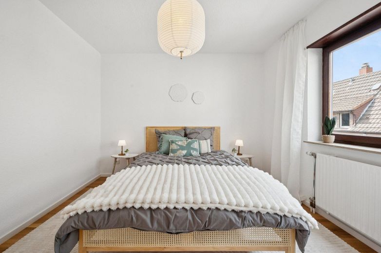 Ihr Platz zum Durchatmen: Moderne 2-Zimmer-Wohnung mit Grünblick im Herzen von Neckarau – Schlafen