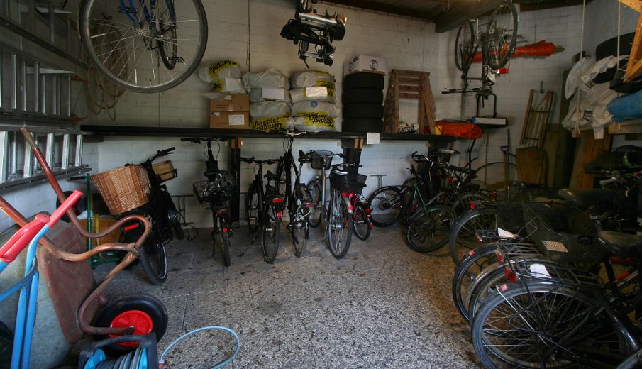 Fahrrad-Abstellraum