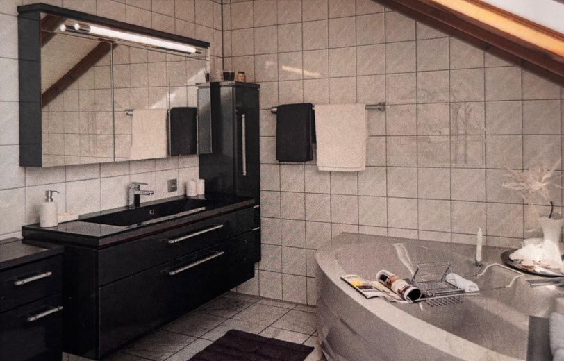 Badezimmer Dachgeschoss